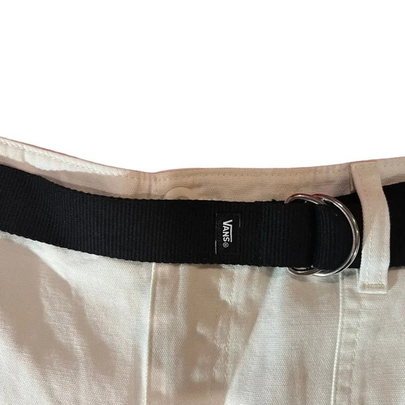 NWT‎ Vans Clark belted chino shorts in white Size 30 - Picture 4 of 7